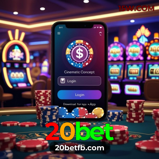 Interface do App 20bet